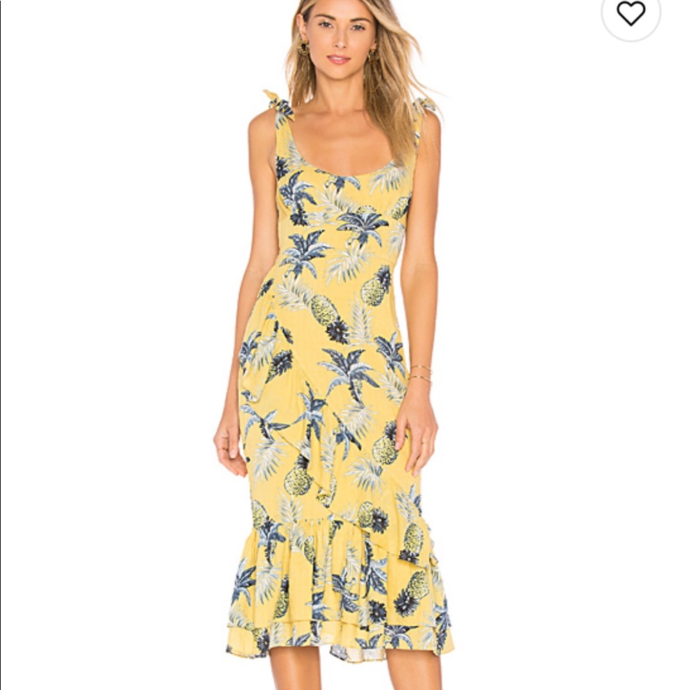 Majorelle Nikita Dress in Citrus